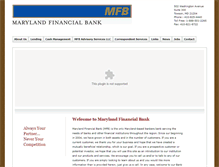 Tablet Screenshot of mdfinbank.com